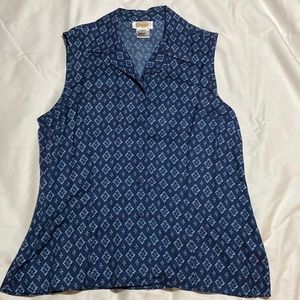 Talbots sleeveless blouse, MP